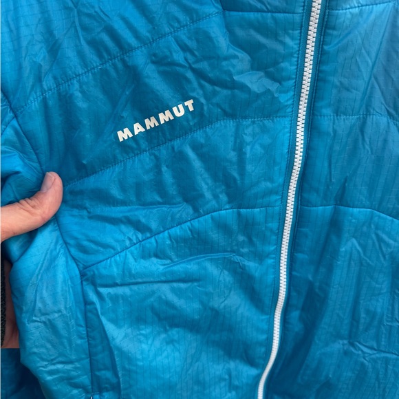 Mammut Eigerjoch Light IN Hooded Jacket Women medium like new blue hiking - Picture 2 of 6